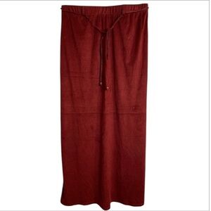 White Stag Vintage, Medium, Velvet Maxi Skirt